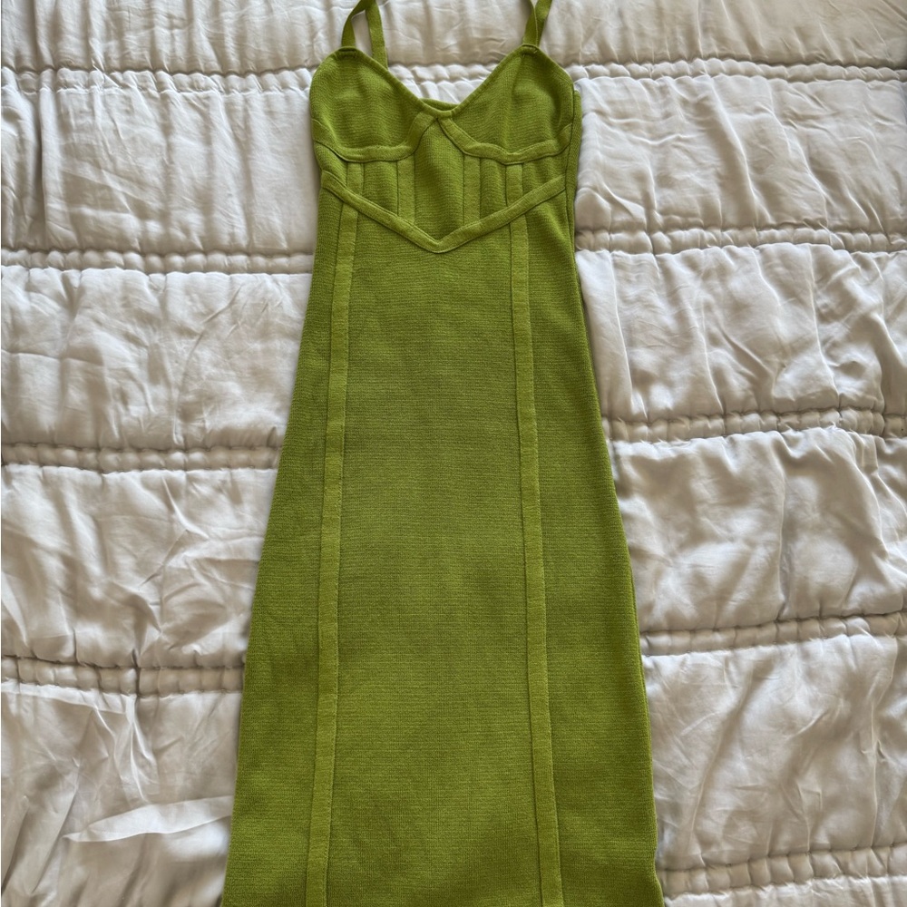 Commense Bodycon Corset Midi Dress S XS